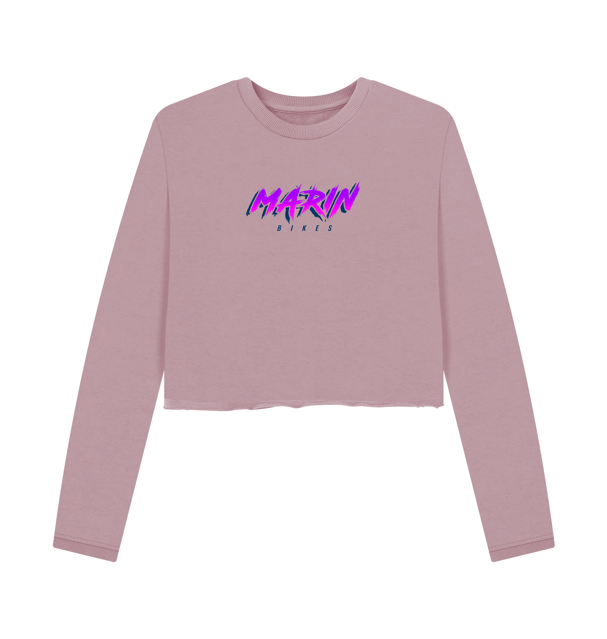 Mauve Printed Boxy Jumpers Front