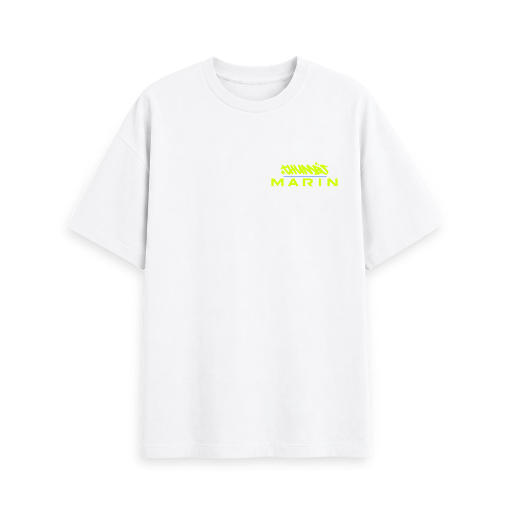 White Printed T-shirt Front