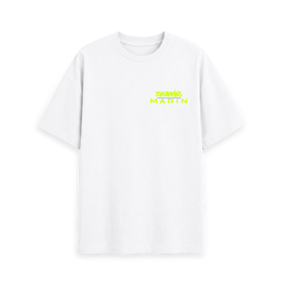 White Printed T-shirt Front