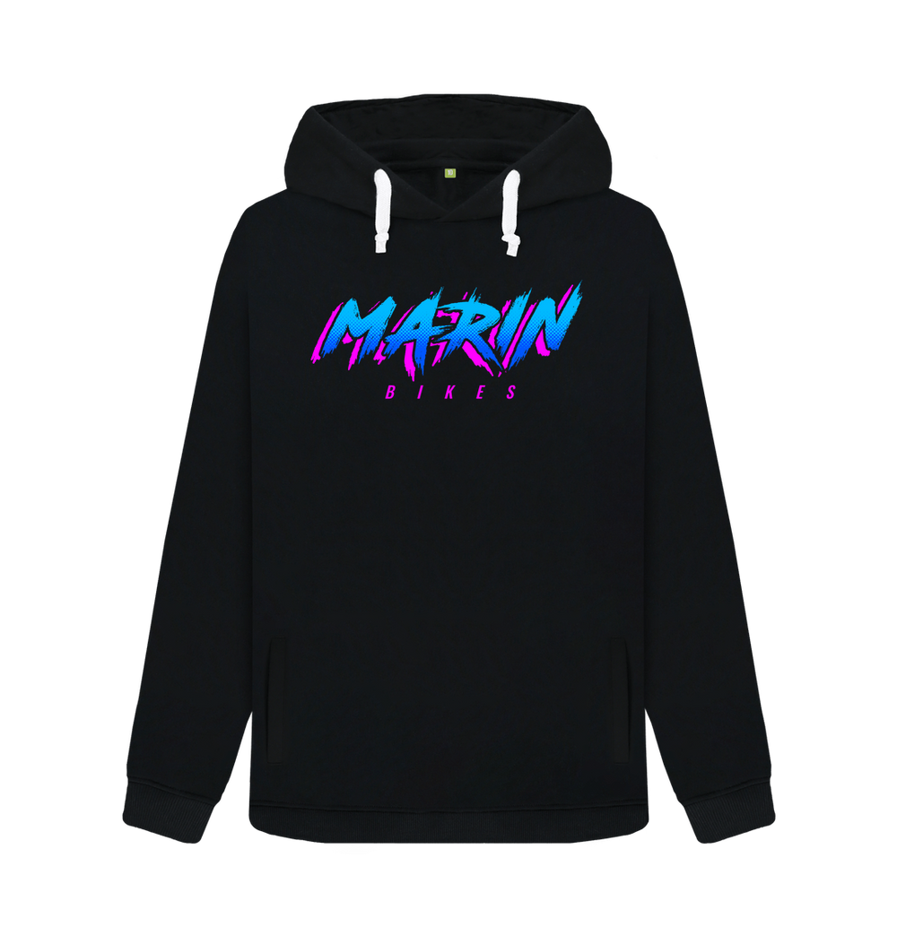 Black Printed Sweater Front