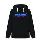 Black Printed Sweater Front