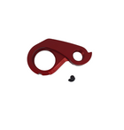 A red Marin Bikes rear derailleur hanger