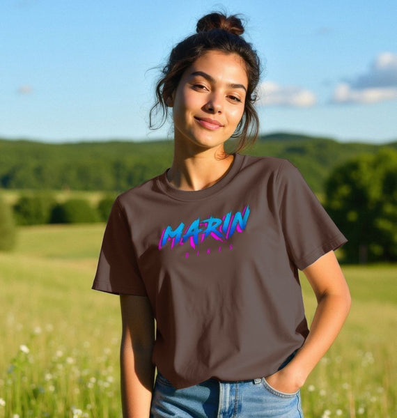 Marin☆* Marin Women's T-shirt Chocolate – Marin Bikes
