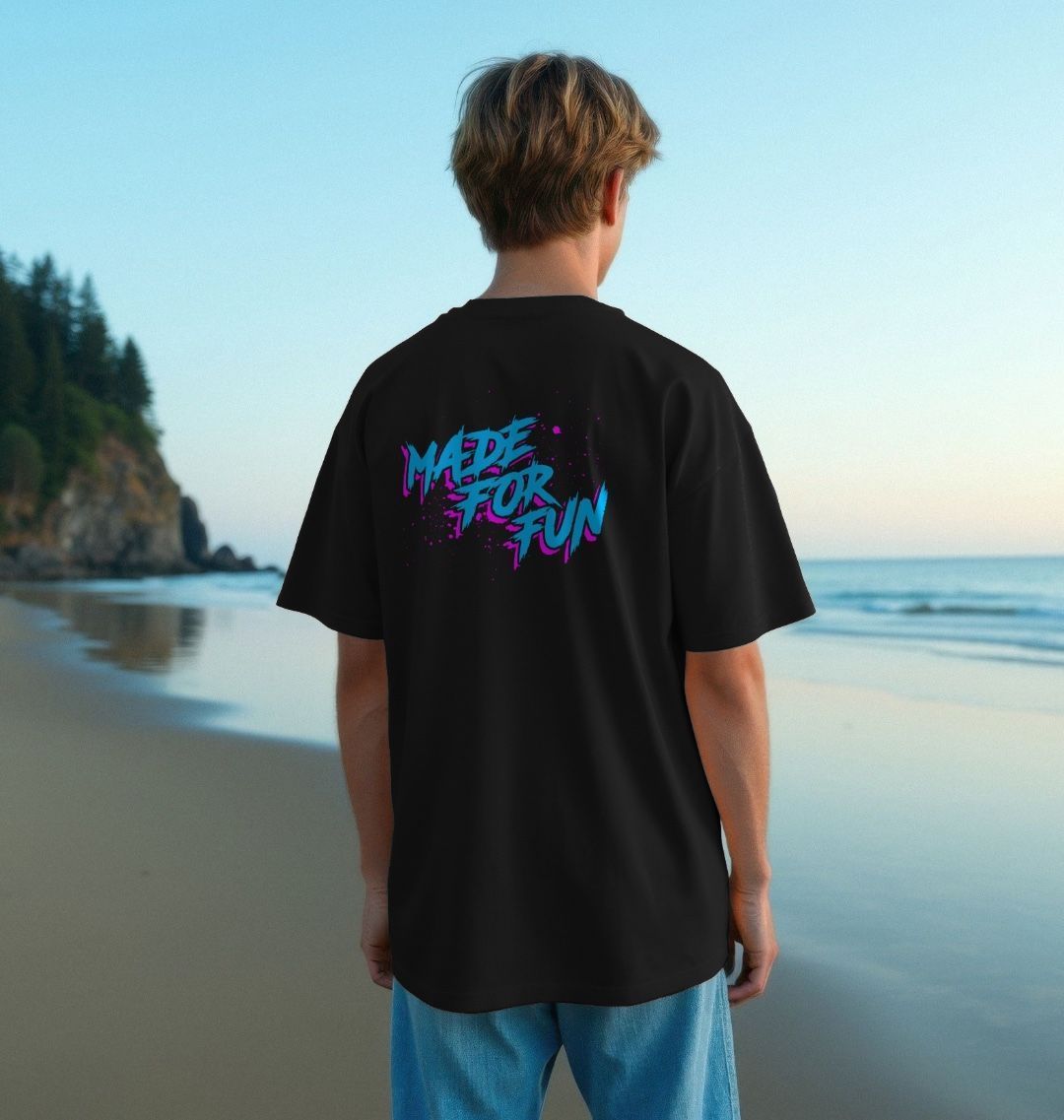 トップス Marin Marin Men's Oversized T-shirt Black – Marin Bikes